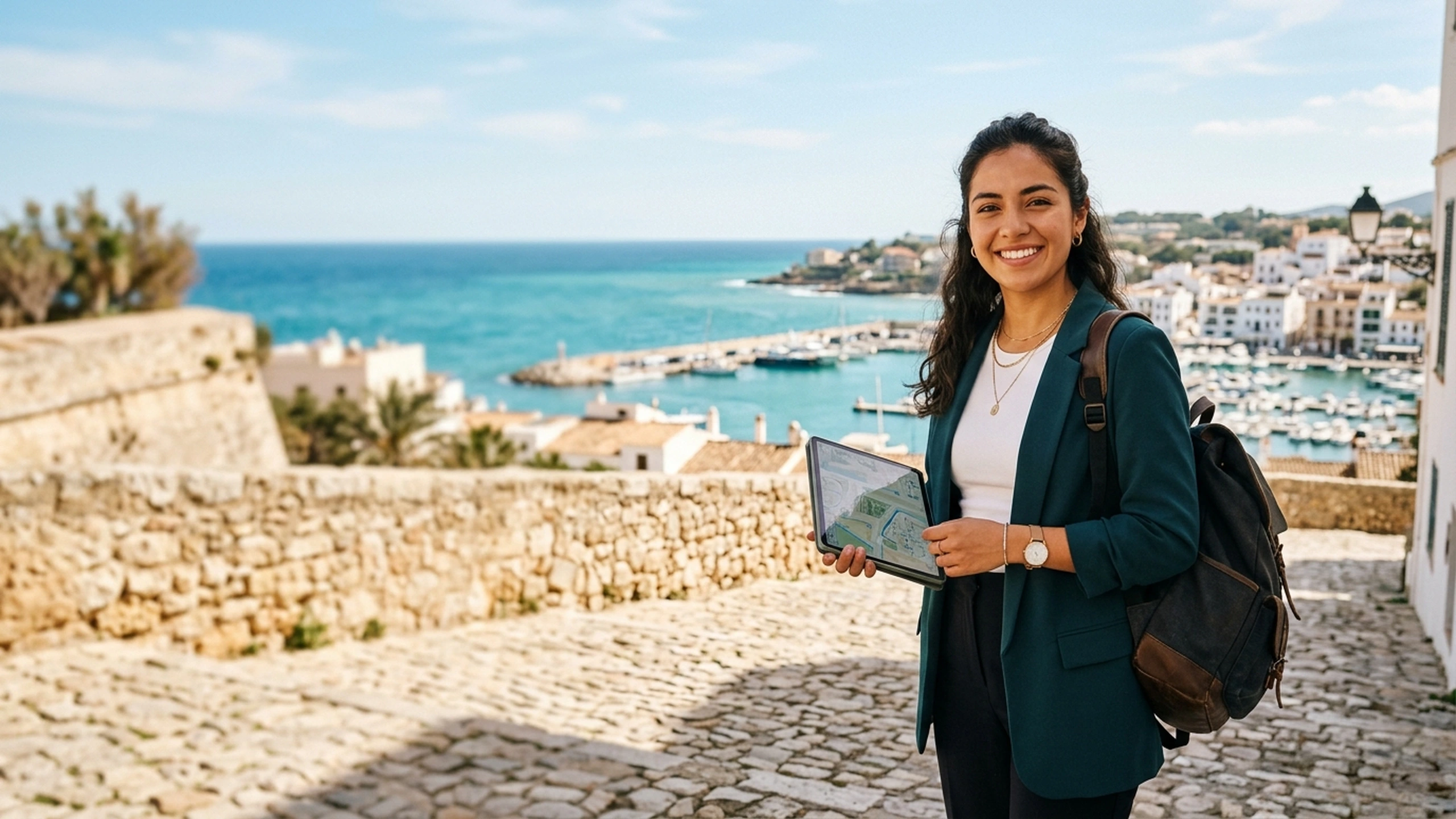 Estudiante de Administración de Empresas Turísticas en entorno profesional de turismo y hospitalidad